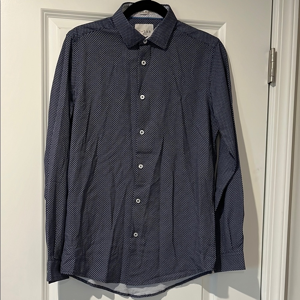 C-LAB NYC medium button down navy